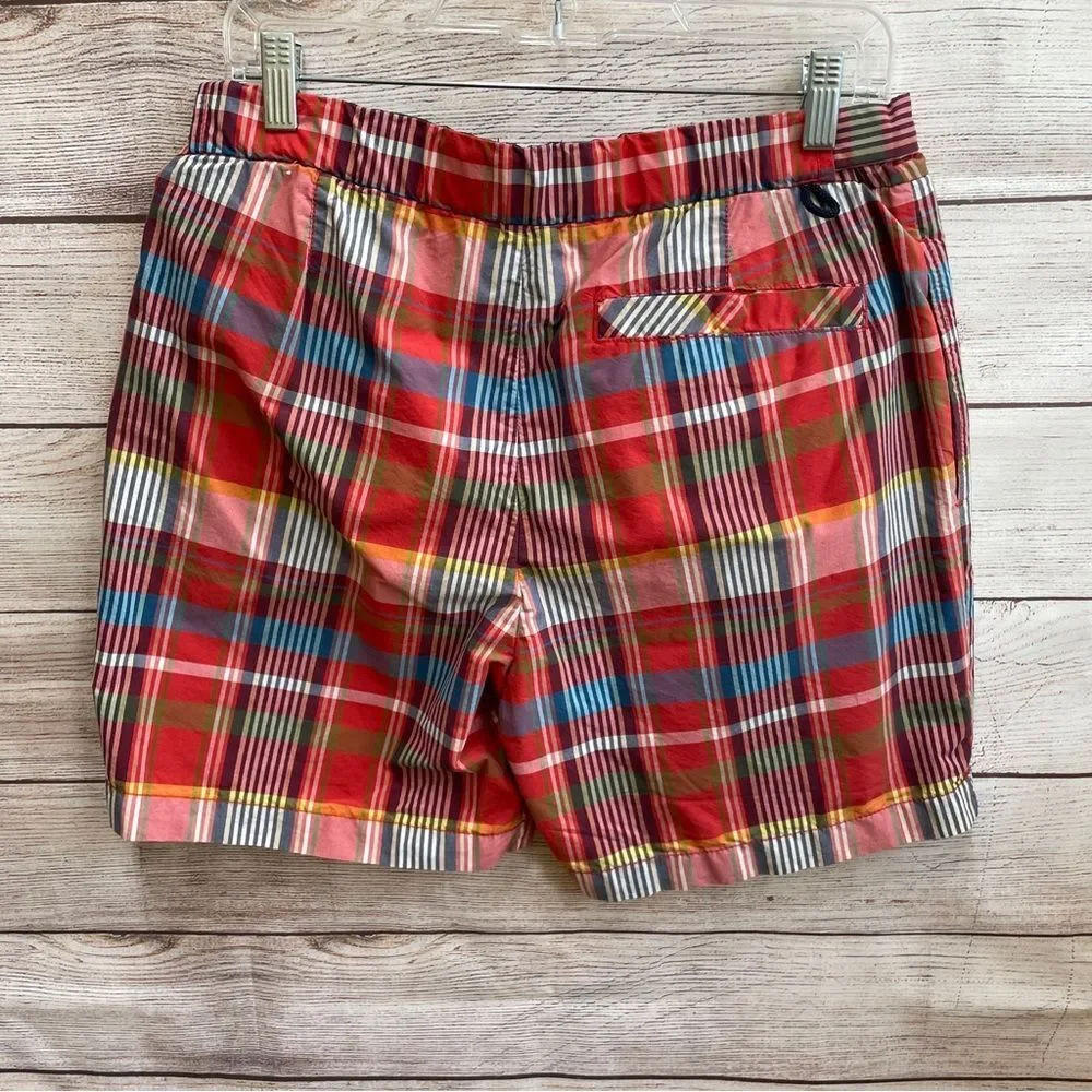 TOMMY HILFIGER PLAID‎ SWIM TRUNKS